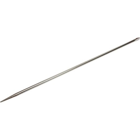GRAY TOOLS Pinch Bar, 1-1/4" Width Of Cut X 1" Shank X 60" Long, Nickel Plate C73
